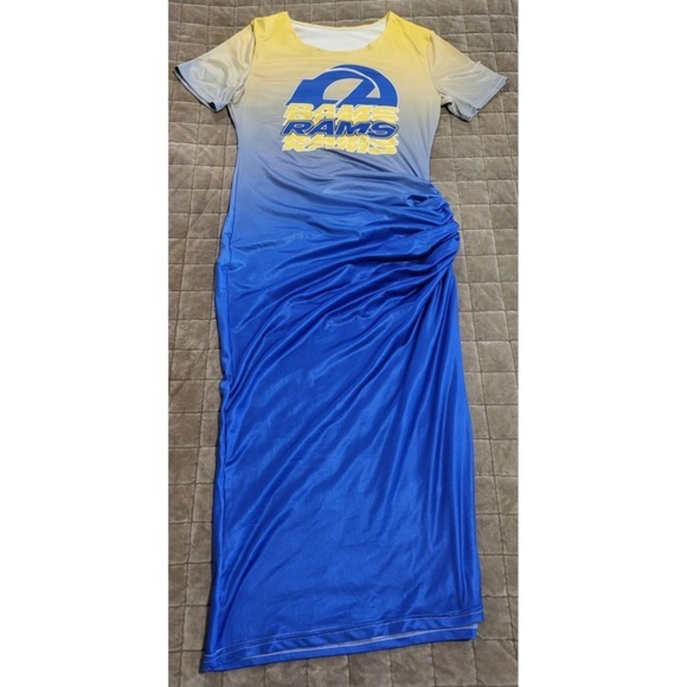 Los Angeles Rams Womens Maxi Dress Size Medium